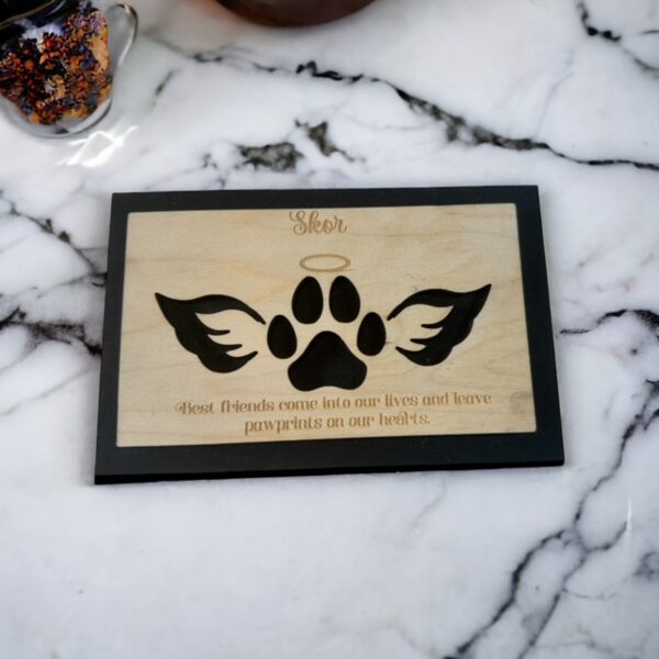 Wooden Pet Memorial